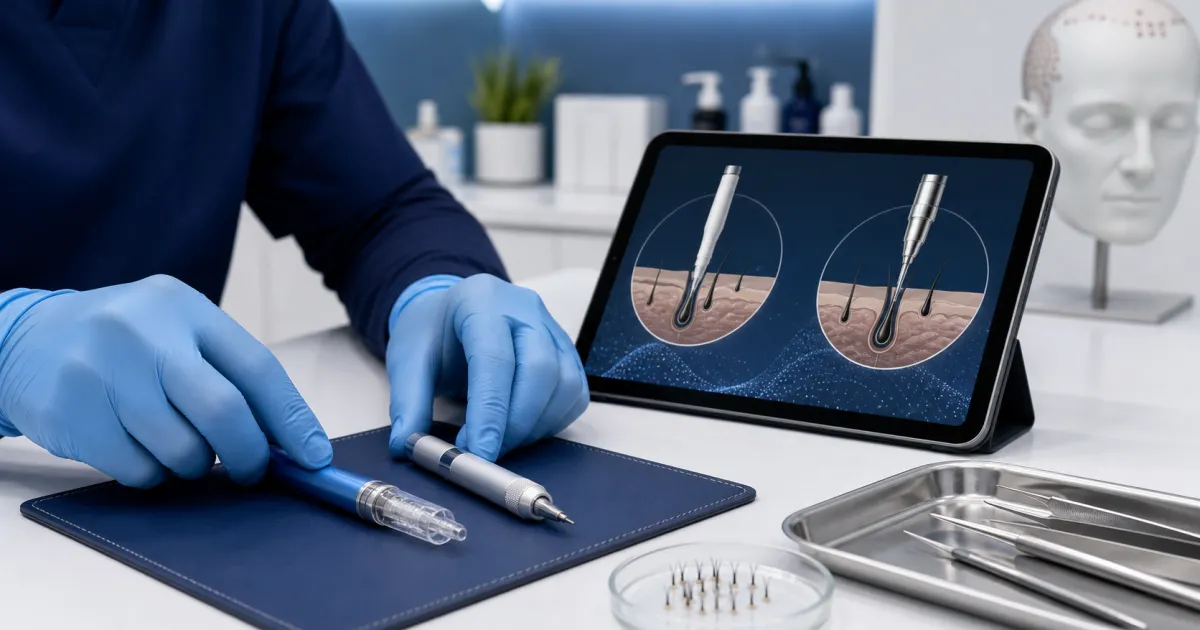 FUE vs. DHI Haartransplantation: Was ist besser?